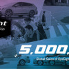 スバル アイサイト搭載車が世界累計販売台数500万台を達成