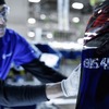 メルセデスベンツの米国アラバマ州タスカルーサ工場で生産を開始した EQS SUV