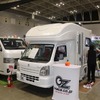 軽トラベースのキャブコン・キャンピングカー（横浜キャンピングカーショー2022）