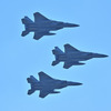 航空自衛隊 F-15DJによるフライパス