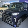 ダイハツ・タントカスタム改良新型(エクステリア)