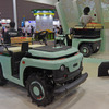 ヤマハ発動機が公開した「Auto Guided Orchard Support vehicle」（果樹園作業支援自動走行車）