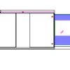 本厚木駅に設置されるホームドアは、ロマンスカーに対応した大開口タイプ（右）となる。