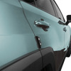 カーメイトがSUV、RVなど、マットブラックの樹脂パーツ車に合う「ドアガードクロス」にSSサイズを追加