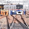 京成高砂駅の脱線事故で京成が陳謝---構内運転士の取扱いミスでポイントが損傷