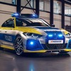 BMWのEV『i4』が警察車両に、ACシュニッツァーがカスタム…エッセンモーターショー2022