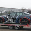 BMW M社が開発する4モーターEVのプロトタイプ（スクープ写真）