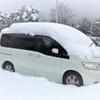 雪に埋もれた愛車