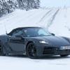 ポルシェ ボクスター 次期型EVプロトタイプ（スクープ写真）