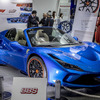 「F1コンセプト」装着車のフェラーリF8スパイダー