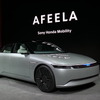ソニー・ホンダモビリティが発表した新ブランド「AFEELA（アフィーラ）」のプロトタイプ（CES 2023）