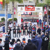 2023年WRC開幕戦モンテカルロの表彰式。