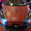 アリコンガレージ　モデルY　SPIDER-MAN（東京オートサロン2023）