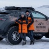 日産 アリア の北極～南極探検車