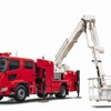 21mブーム付多目的消防ポンプ自動車 MVF21（参考画像）