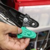 ちぎれたボルトステーの型をとれば同じ形に成形しながら溶接が可能（IAAE 2023）