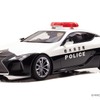 レクサス LC500（URZ100）2020 栃木県警察交通部交通機動隊車両（1/18スケール）