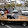 桜吹雪と名車の饗宴…オールドカーミーティングin清久さくらまつり