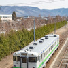 富良野駅に待機する東鹿越行き2477D。
