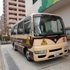 パイオニアの実証実験に参加した川越幼稚園の送迎バス