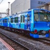 鉄道車両と自動車の技術を融合すべく、燃料電池と蓄電池によるハイブリッドシステムを使用しているJR東日本のFV-E991系『HIBARI』（HYdrogen-HYBrid Advanced Rail vehicle for Innovationの略）。