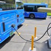 EVバス充電の様子