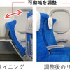 7月からは、パソコンなどを利用しやすくなるよう「S Work車両」にシートの傾斜角を小さくした座席を順次導入。前部の席がリクライニングされても利用しやすくなる。