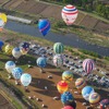 「2023熱気球ホンダグランプリ」第1戦・佐久バルーンフェスティバル、35機の熱気球が3日にわたり空中戦