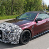 BMW M4カブリオレ 改良新型プロトタイプ（スクープ写真）