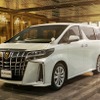 トヨタ アルファード 現行型。写真は4月に登場した特別仕様車の「S タイプゴールドIII」