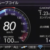 OBD2アダプター使用表示例