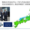物流大手SBSグループが1万台の導入を決定