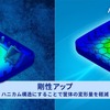 ハニカム構造で高剛性化を実現