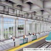 仮称・新小樽駅の構内イメージ。