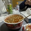 納車後すぐに年越しだったため、車内で年越しそば。特別感がすごかったです。