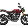 トライアンフ スクランブラー400X（カーニバルレッド×ファントムブラック）