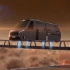 20XX年、未来の地球での移動は空飛ぶ自動車