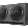「バスレフボックス」の一例(ヴァイブオーディオ・TS-WX1220AH)。