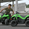 カワサキのATV「KFX」シリーズと青木タカオ氏