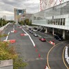 パレットタウン内にあったトヨタ自動車の大型ショールーム、メガウェブ（2021年）