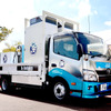 トヨタとJAFが開発した給水素トラック。このトラック自体もFCEV