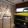 新型「楽ナビ」は人気の「ジムニー・シエラ」にも装着されていた