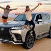 レクサス LX、日本にない「F SPORT ハンドリング」…女性だけで競う米ラリーに参戦