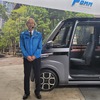 FOMMの新型 軽EV『FOMM TWO』と創業社長の鶴巻日出夫氏