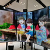 スイカ農家のストーリーの体験型展示