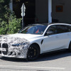 BMW M3ツーリング 改良新型プロトタイプ（スクープ写真）