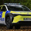 トヨタ bZ4X の英国ロンドン公園警察のポリスカー仕様