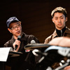ヤマハ XSR125 プロジェクトリーダーの平井史泰氏（左）とデザイナーの保井康佑氏（右）