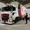 いすゞがホンダと共同開発している燃料電池トラック（ジャパンモビリティショー2023）