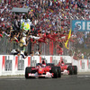 【F1ハンガリーGP決勝】バリケロが今季2勝目……シューマッハ従えて